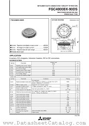 FGR4000BX-90DS datasheet pdf Mitsubishi Electric Corporation