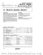 ML3411 datasheet pdf Mitsubishi Electric Corporation