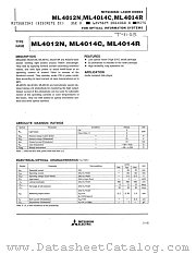 ML4012N datasheet pdf Mitsubishi Electric Corporation