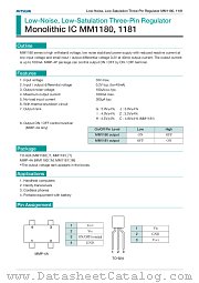MM1181JT datasheet pdf Mitsumi Electric