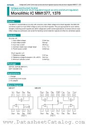 MM1377 datasheet pdf Mitsumi Electric