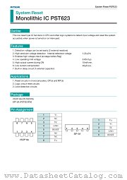 PST623XW datasheet pdf Mitsumi Electric