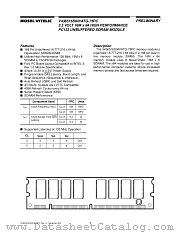 V436516R04VATG-75PC datasheet pdf Mosel Vitelic Corp