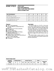 V53C16126HT35 datasheet pdf Mosel Vitelic Corp