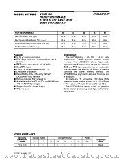 V53C818HK30 datasheet pdf Mosel Vitelic Corp