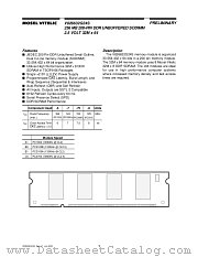 V826632G24SXTG-B1 datasheet pdf Mosel Vitelic Corp