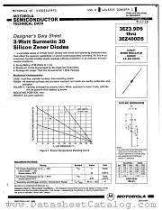 3EZ270D5 datasheet pdf Motorola
