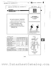 BD506 datasheet pdf Motorola
