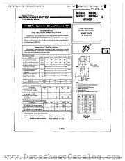 MBR864 datasheet pdf Motorola