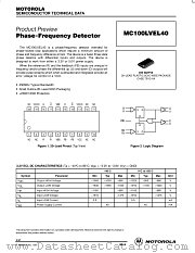 MC100LVEL40 datasheet pdf Motorola