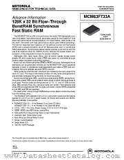 MC10SX1401FJ datasheet pdf Motorola