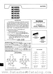 MC14010CL datasheet pdf Motorola