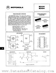 MC4044P datasheet pdf Motorola