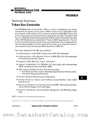 MC68824I datasheet pdf Motorola