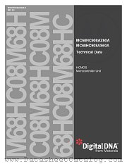 MC68HC908AZ60ACFU datasheet pdf Motorola