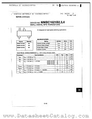 MMBC1621B3 datasheet pdf Motorola