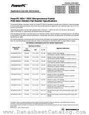 MPE603EFE133LN datasheet pdf Motorola
