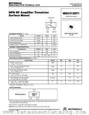 MSC3130T datasheet pdf Motorola