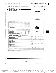 MXR5160 datasheet pdf Motorola