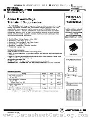 P6SMB100A datasheet pdf Motorola