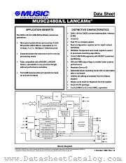 MU9C2480A-90DC datasheet pdf MUSIC Semiconductors