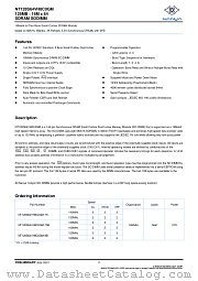 NT128S64VH8C0GM-7K datasheet pdf NANYA