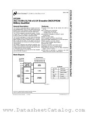 27C256E250_883 datasheet pdf National Semiconductor