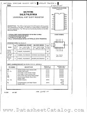54195FM datasheet pdf National Semiconductor