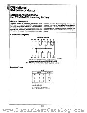 54LS366ALMQB datasheet pdf National Semiconductor