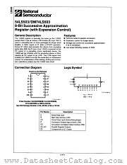 54LS503FMQB datasheet pdf National Semiconductor