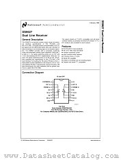 5962-8978701MEA datasheet pdf National Semiconductor
