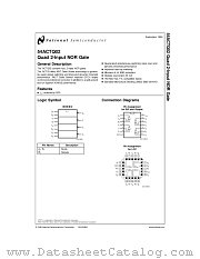 5962-9218101MCA datasheet pdf National Semiconductor