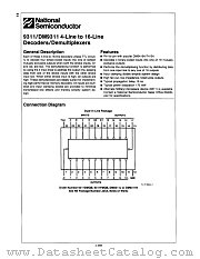 DM9311J datasheet pdf National Semiconductor