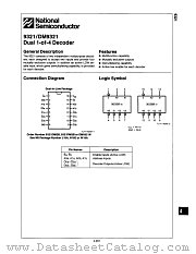9321FMQB datasheet pdf National Semiconductor