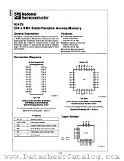 93479DMQB datasheet pdf National Semiconductor