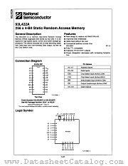 93L422APC datasheet pdf National Semiconductor