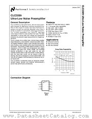CLC5509CMX datasheet pdf National Semiconductor