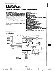 COP401L_N datasheet pdf National Semiconductor