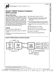 CX9210-VNG datasheet pdf National Semiconductor