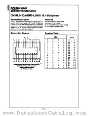 DM74LS450AV datasheet pdf National Semiconductor