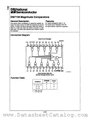 DM7130J datasheet pdf National Semiconductor