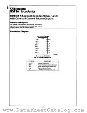 DM9368N datasheet pdf National Semiconductor