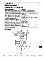 DP8510 datasheet pdf National Semiconductor