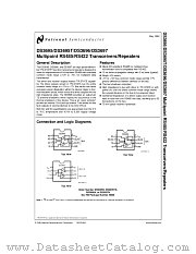 DS3695MWC datasheet pdf National Semiconductor