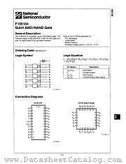 F100104 datasheet pdf National Semiconductor