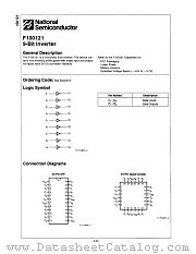 F100121 datasheet pdf National Semiconductor