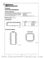 F100163 datasheet pdf National Semiconductor