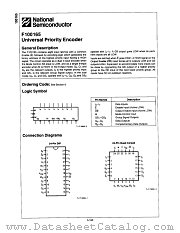 F100165 datasheet pdf National Semiconductor