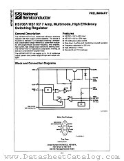HS7067K datasheet pdf National Semiconductor