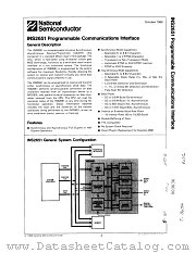 INS2651N datasheet pdf National Semiconductor